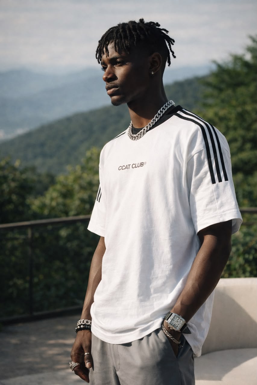 Model White Tee